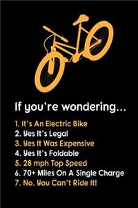 If You´re Wondering E-Bike
