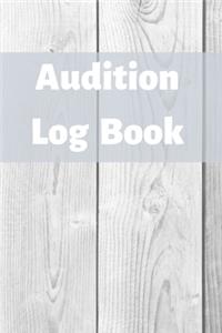 Audition Log Book