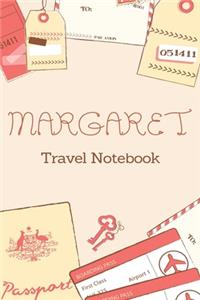 Margaret TRAVEL NOTEBOOK