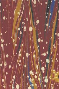 2020 Daily Planner Abstract Vintage Marbleized Design 388 Pages