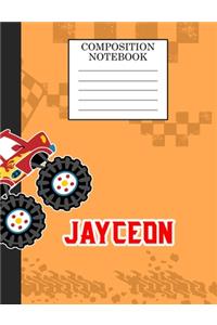Compostion Notebook Jayceon
