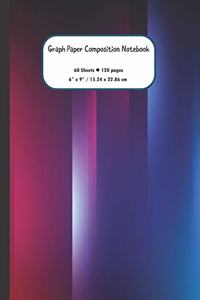 Abstract Graph Paper Composition Notebook