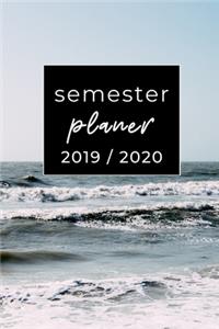 Semester Planer 2019 / 2020: A5 Coole Geschenkidee KARIERT zum Studium - Notizbuch für Studenten - Studienbeginn - Erstes Semester - Pruefung - Geburtstag - Terminkalender