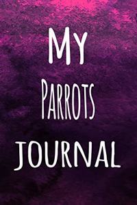 My Parrots Journal