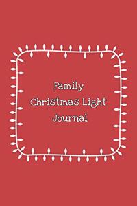 Family Christmas Light Journal