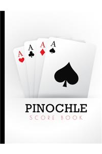 Pinochle Card Score Book