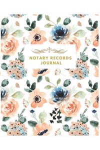 Notary Records Journal