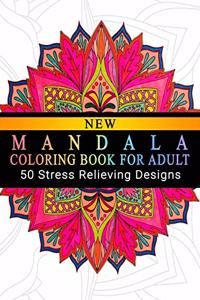 Mandala Coloring Book For Adult