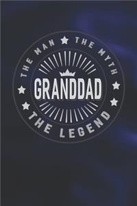 The Man The Myth Granddad The Legend