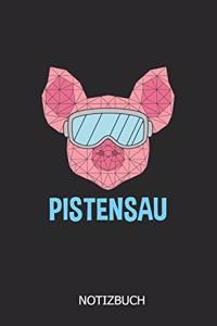 Pistensau Notizbuch