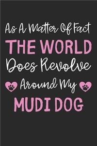 As A Matter Of Fact The World Does Revolve Around My Mudi Dog