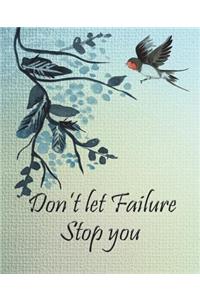 Don't Let Failure Stop You