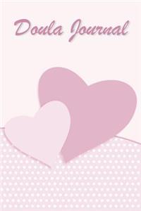 Doula Journal: Pink Theme, Journal, Notebook, Diary, 110 Pages, College Ruled, 6x9 Inches