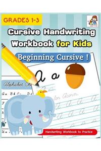 Cursive Handwriting Workbook for Kids