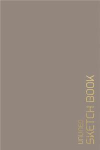 Unlined Sketch Book