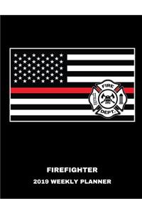 Firefighter 2019 Weekly Planner