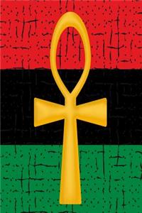 Gold Ankh Rbg Flag