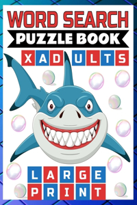 Large Print Word Search Book for Adults