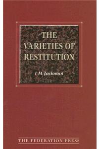 The Varieties of Restitution