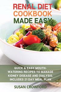 Renal Diet Cookbook Made Easy