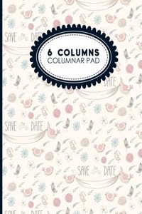 6 Columns Columnar Pad