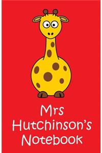 Mrs Hutchinson's Notebook