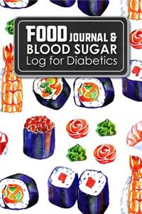 Food Journal & Blood Sugar Log for Diabetics