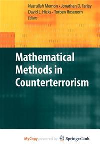 Mathematical Methods in Counterterrorism
