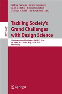 Tackling Society's Grand Challenges with Design Science