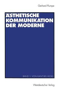 Ästhetische Kommunikation Der Moderne