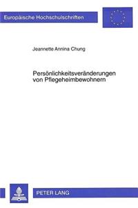 Persoenlichkeitsveraenderungen von Pflegeheimbewohnern