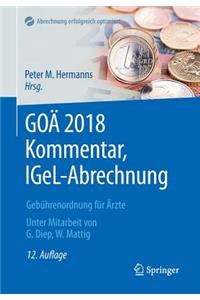 Goä 2018 Kommentar, Igel-Abrechnung