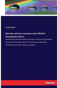 Manuale cantorum