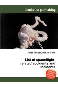 List of Spaceflight-Related Accidents and Incidents