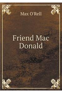 Friend Mac Donald