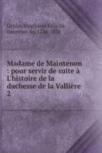 Madame de Maintenon