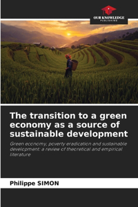 transition to a green economy as a source of sustainable development