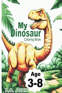 My Dinosaur Coloring Book