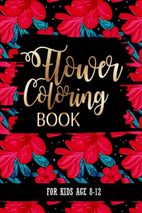 Flower Coloring book for kids