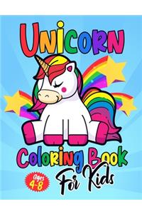 Unicorn Coloring Book For Kids