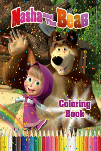 Masha and The Bear Coloring Book