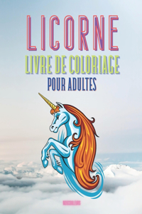 Livre de coloriage Licorne pour adultes