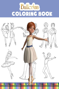 Ballerina Coloring Book