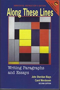 Along these Lines Course Developing Writer Books 2nd Edition