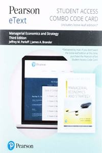 Pearson Etext for Managerial Economics and Strategy -- Combo Access Card