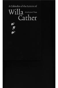 Calendar of the Letters of Willa Cather