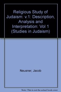 Religious Study of Judaism