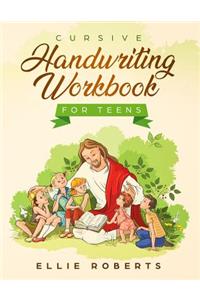 Cursive Handwriting Workbook for Teens