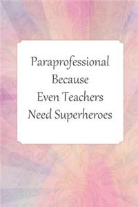 Undated Planner - Paraprofessional Gifts