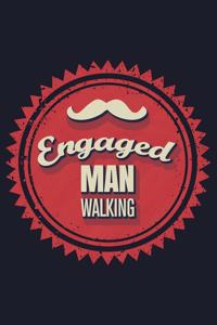 Engaged Man Walking